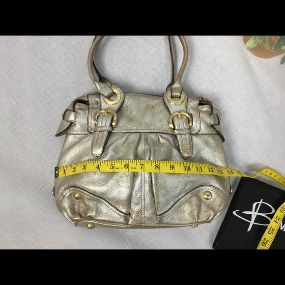 b Makowsky Leather Satchel - Picture 5 of 12